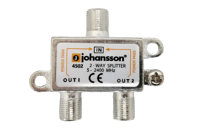 REF.4502 WIDEBAND 2 WAY SPLITTER