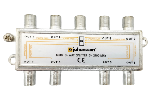 REF.4508 WIDEBAND 8 WAY SPLITTER