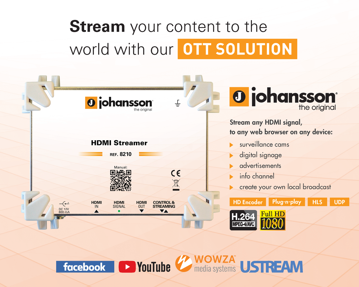 REF.8210 HDMI STREAMER