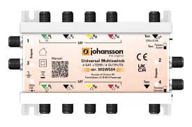 REF.MSW504 LEGACY MULTISWITCH / 5 INPUTS 4 OUTPUTS / STANDALONE/CASCADABLE / ACTIVE/PASSIVE TERR