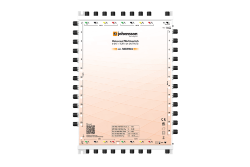 REF.MSW924 LEGACY MULTISWITCH / 9 INPUTS 24 OUTPUTS / STANDALONE/CASCADABLE / ACTIVE/PASSIVE TERR